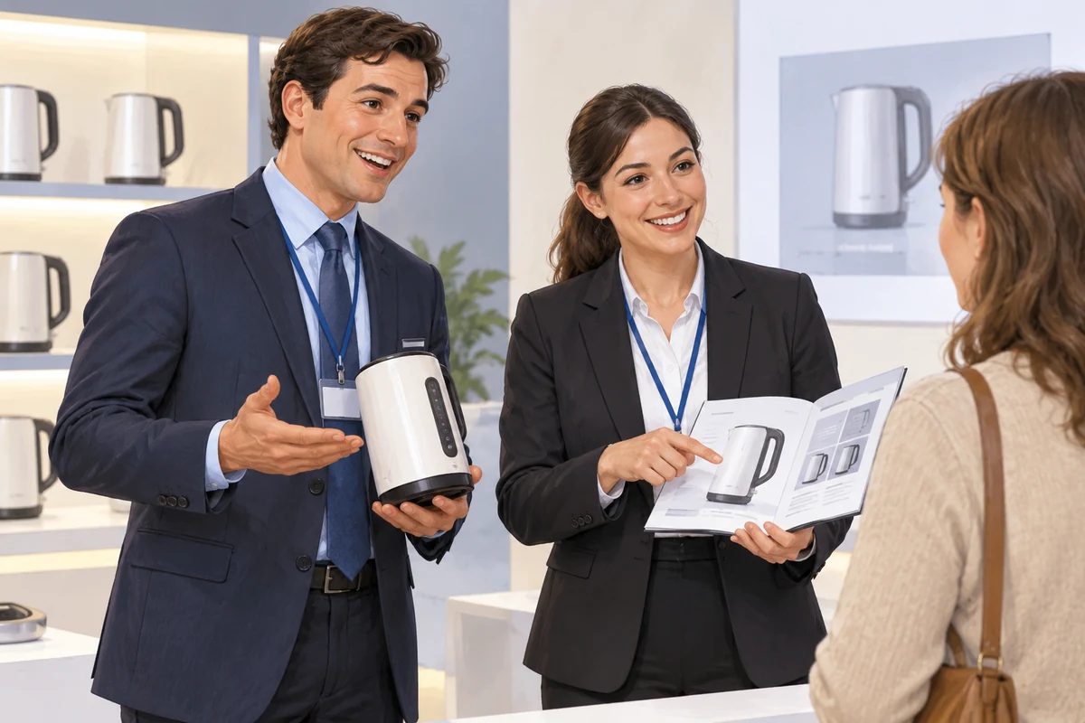 Two sales reps.