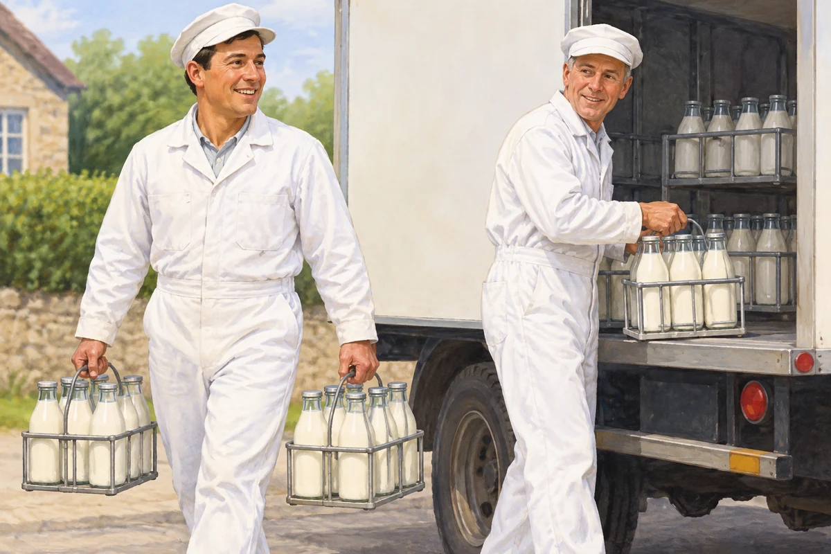 Two milkmen.