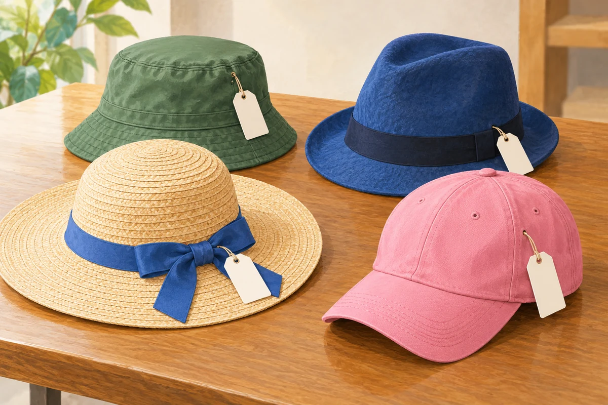The hats are new.
