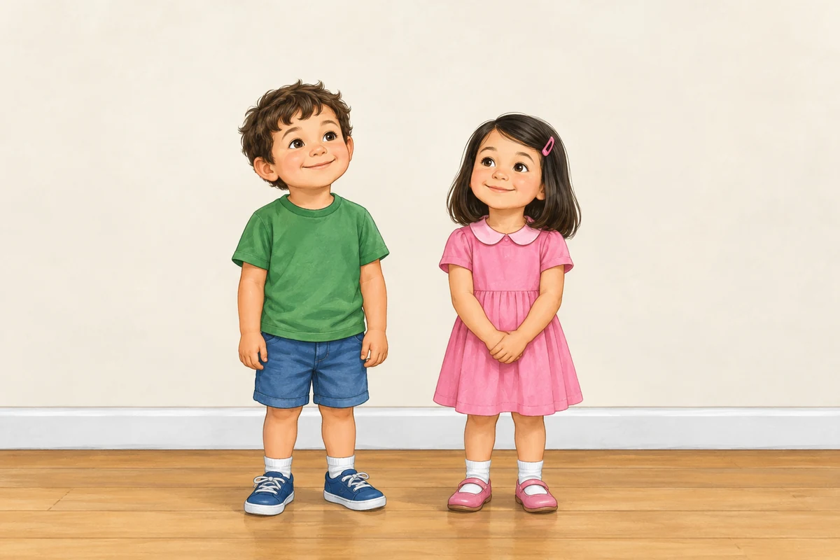 The children are short.