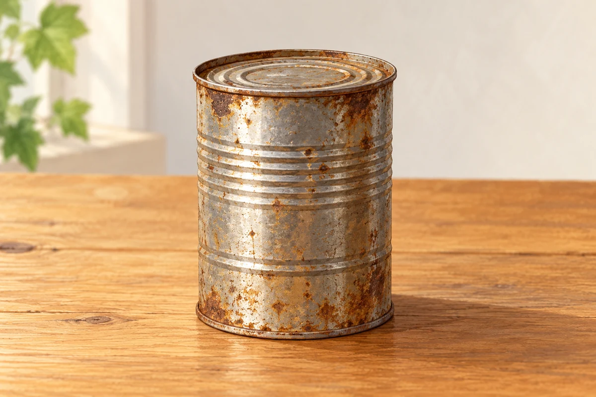 A old tin.