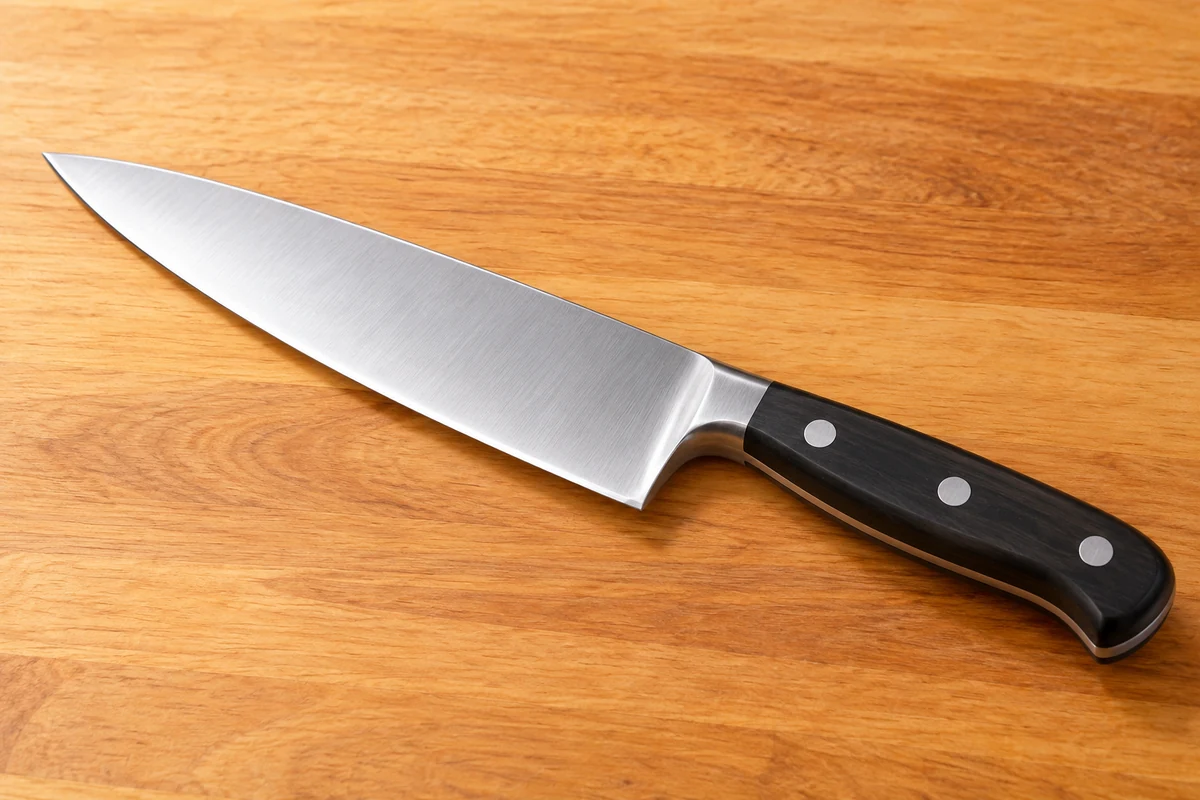 A sharp knife.