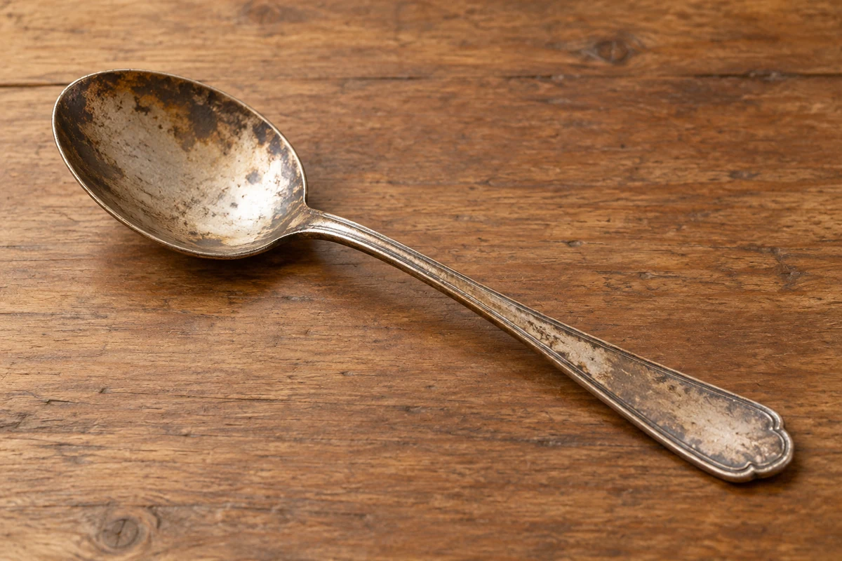 A old spoon.