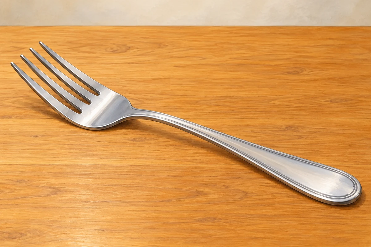 A large fork.
