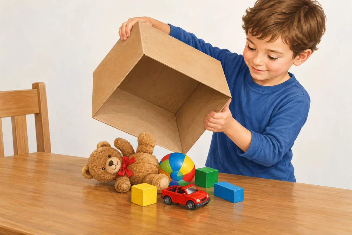 Box for an imperative exercise.