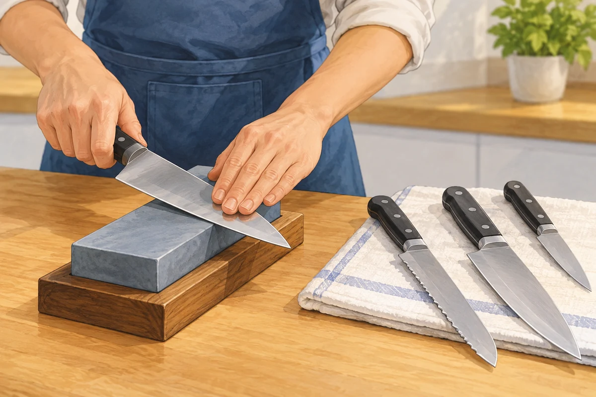 Knives for an imperative exercise.