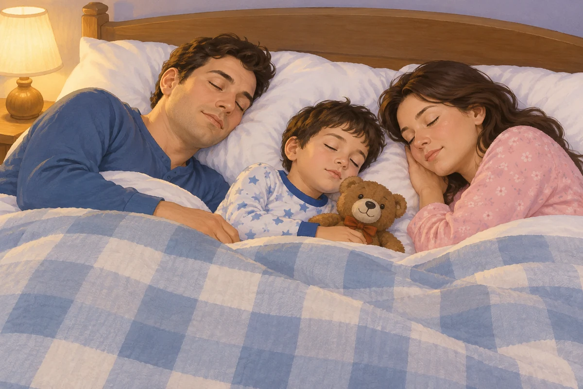 They are sleeping.