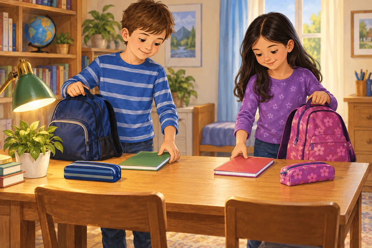 We are going to do our homework.