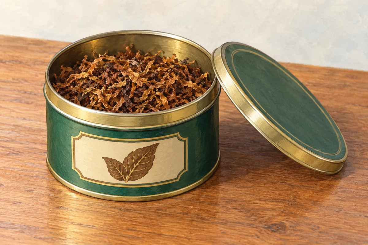 tobacco in that tin