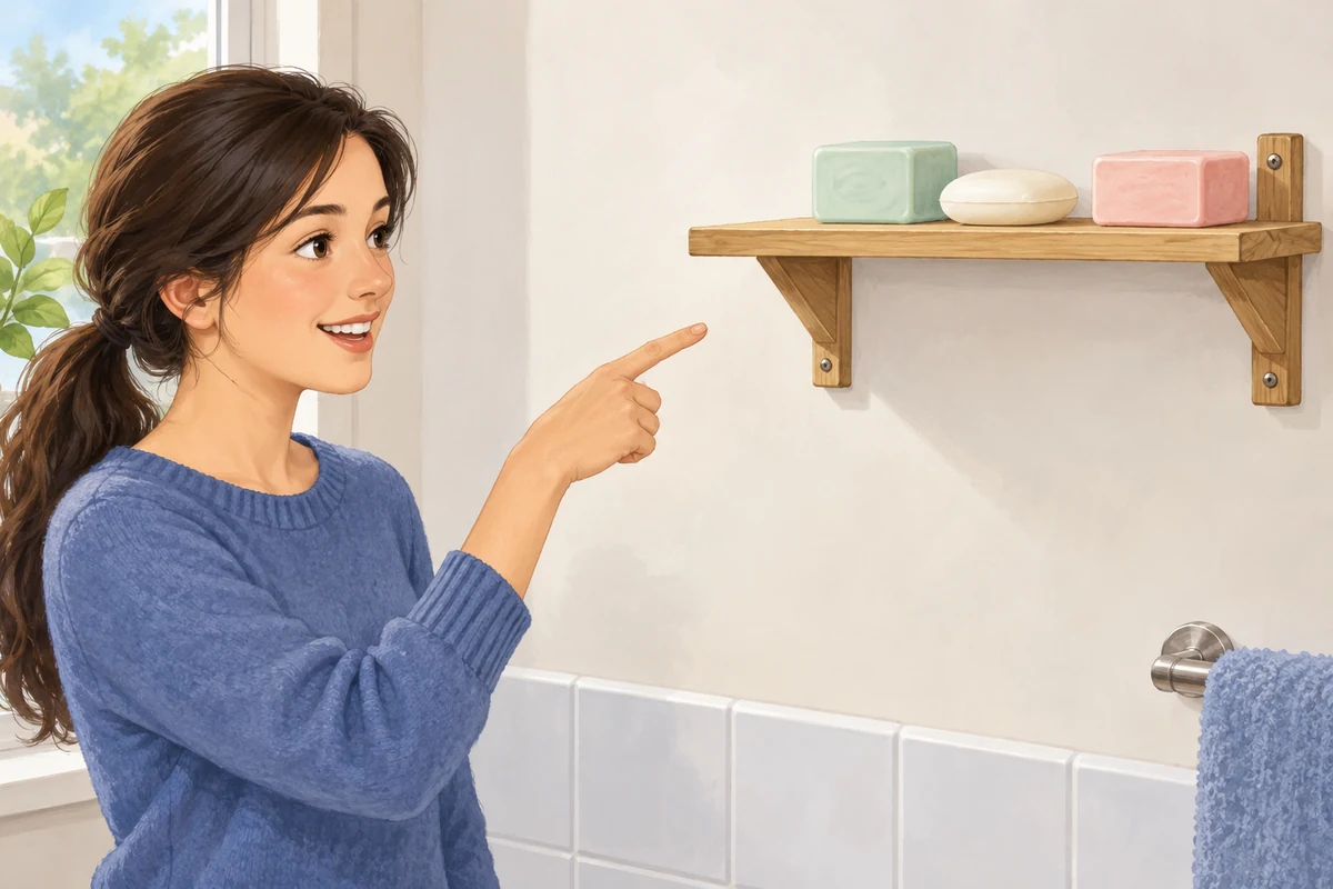 soap on that shelf